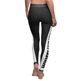 Whistlindiesel White Logo Leggings