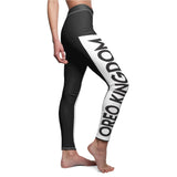 White Logo Leggings