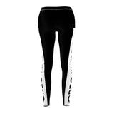 White Logo Leggings