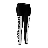 Whistlindiesel White Logo Leggings