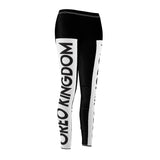 White Logo Leggings