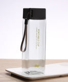 New Square Transparent Sport Heat Resistant Water Bottle