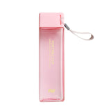 New Square Transparent Sport Heat Resistant Water Bottle