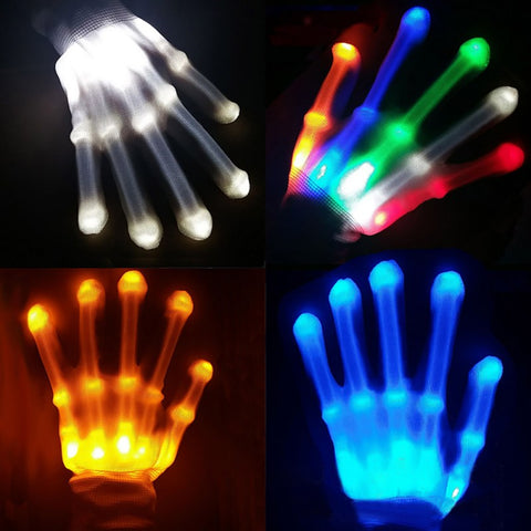 LED Colored Gloves