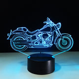 3D MOTOR COLOR CHANGING LIGHT - Bladeless 3D