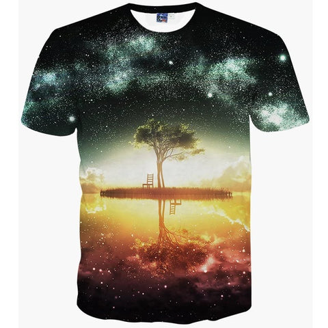 3D Tree design shirt - Bladeless 3D