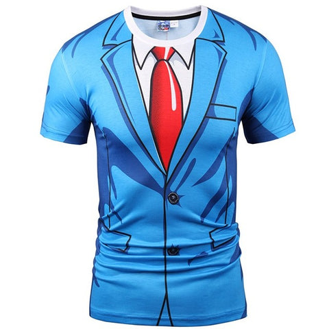 SUIT AND TIE T-SHIRT - Bladeless 3D