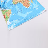 3D WORLD MAP SHIRT - Bladeless 3D