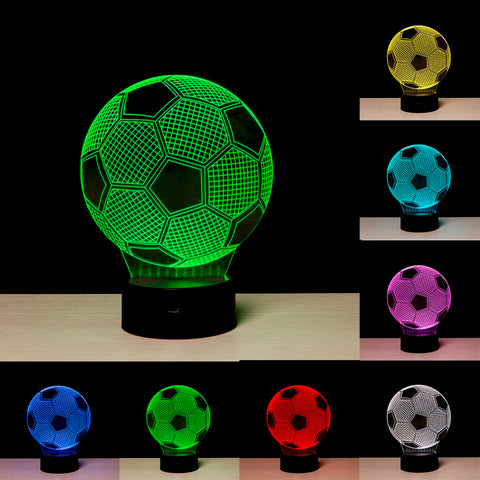 3D Soccer Light - Bladeless 3D