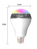 Smart LED Bulb Light Wireless Bluetooth Speaker - Bladeless 3D