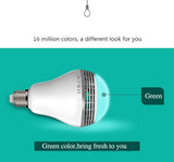 Smart LED Bulb Light Wireless Bluetooth Speaker - Bladeless 3D