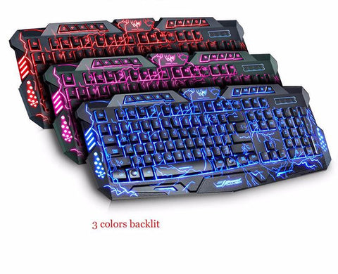 COLOR GAMING KEYBOARD - Bladeless 3D