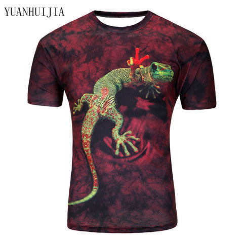 3D Crazy lizard Shirt - Bladeless 3D