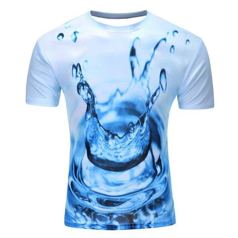 3D Water Droplet Shirt