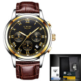 LIGE Men's Watch - Bladeless 3D