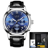 LIGE Men's Watch - Bladeless 3D