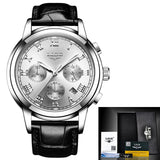 LIGE Men's Watch - Bladeless 3D