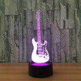 3D GUITAR COLOR CHANGING LIGHT - Bladeless 3D