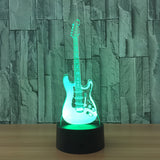 3D GUITAR COLOR CHANGING LIGHT - Bladeless 3D