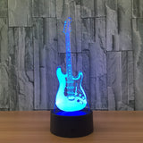 3D GUITAR COLOR CHANGING LIGHT - Bladeless 3D