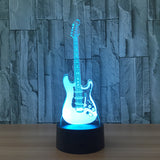 3D GUITAR COLOR CHANGING LIGHT - Bladeless 3D