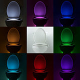 TOILET LED COLOR LIGHTS - Bladeless 3D