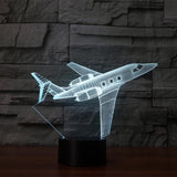 3D AIR PLANE COLOR CHANGING LIGHT - Bladeless 3D