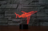 3D AIR PLANE COLOR CHANGING LIGHT - Bladeless 3D