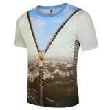 ZIPPER CITY 3D T-SHIRT - Bladeless 3D