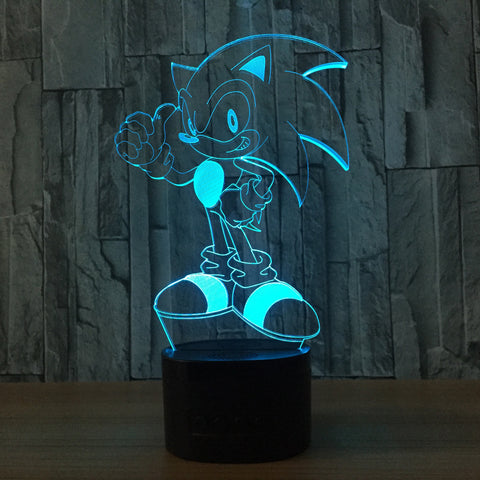 3D SONIC COLOR CHANGING LIGHT - Bladeless 3D