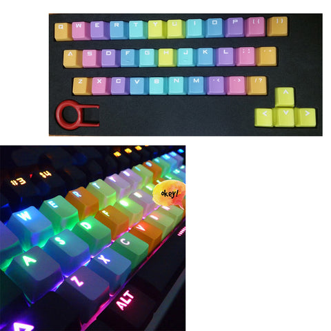 Colorful Backlit Key board - Bladeless 3D